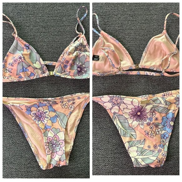 Triangl  Women Size Small Neoprene Swimsuit With Bag - Picture 3 of 11